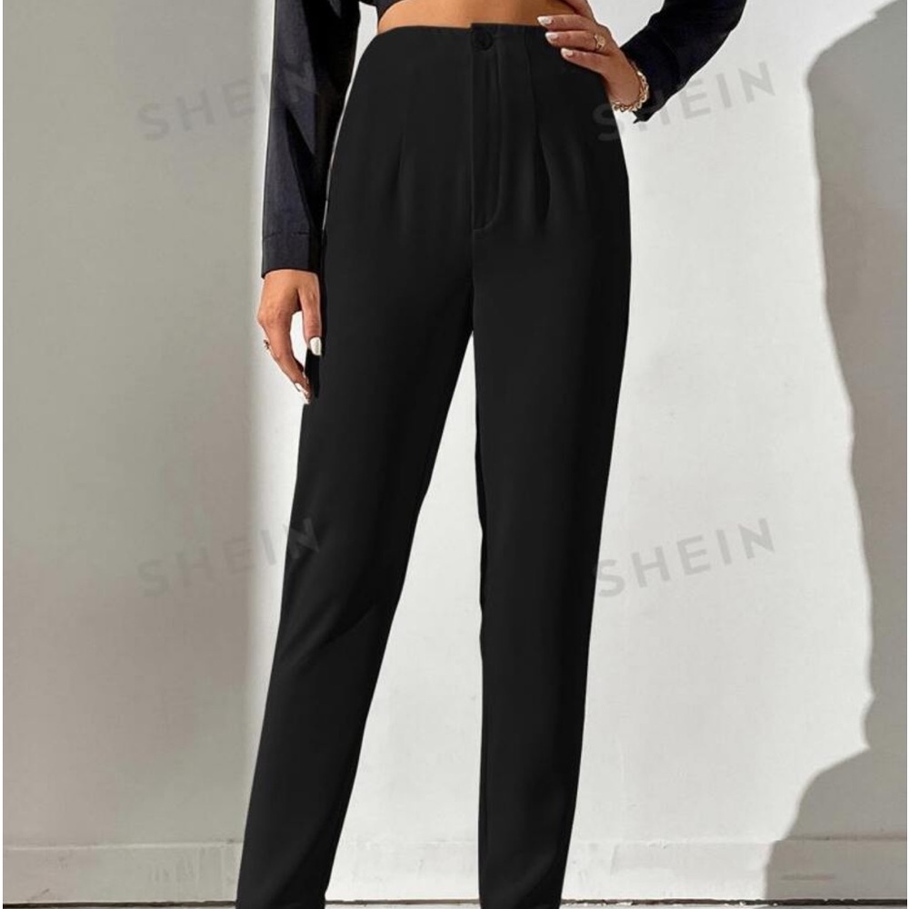 Black suit pants
